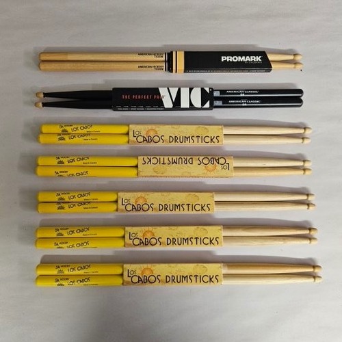 Drum sticks lot 7 pairs - lot, of