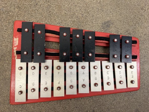 Metal analog glockenspiel bell - glockenspiel,